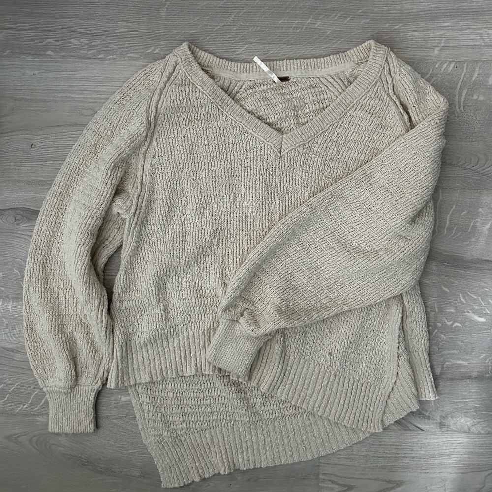 Free People Asymmetric Sweater
